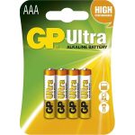   GP B1911 Ultra alkáli AAA (LR03) mikro ceruza elem 4db/bliszter