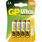 GP B1921 Ultra alkái AA (LR6) ceruza elem 4db/bliszter