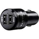   Varta 57931101401 4,8A univerzális 2xUSB fekete autós töltő Micro USB kábellel