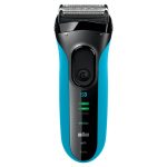   Braun 3-3040 Wet&Dry kék-fekete akkumulátoros férfi borotva