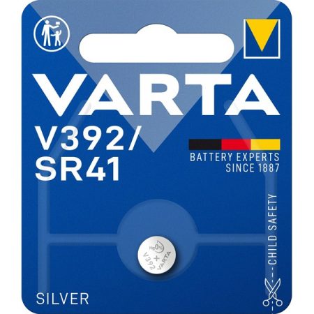 VARTA 392101401 V392 (SR41) gombelem 1db/bliszter