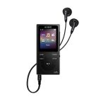 Sony NWE394B.CEW 8GB fekete MP3 lejátszó FM rádióval