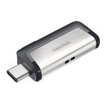   Sandisk 32GB USB3.0/Type-C Dual Drive Fekete-Ezüst (173337) Flash Drive