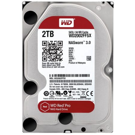 Western Digital 3,5" 2000GB belső SATAIII 7200RPM 64MB RED PRO WD2002FFSX winchester 5 év Western Digital 3,5" 2000GB belső SATAIII 7200RPM 64MB RED PRO WD2002FFSX winchester 5 év