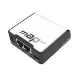   MikroTik mAP 64MB RAM, 2xLAN, 2,4GHz integrált antennás wifi router