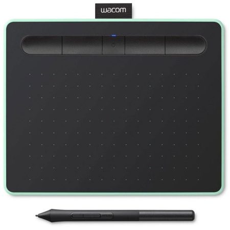 Wacom CTL-4100WLE-N Intuos S pisztácia Bluetooth digitális rajztábla