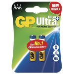   GP Ultra Plus AAA (LR03) alkáli mikro ceruza  elem 2db/bliszter