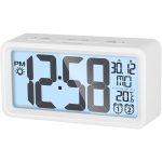   Sencor SDC 2800 W fehér digitális ébresztőóra hőmérővel