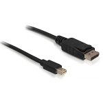   Delock 82698 1 méter mini Displayport apa > Displayport apa kábel