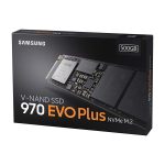   Samsung 500GB NVMe 1.3 M.2 2280 970 EVO Plus (MZ-V7S500BW) SSD
