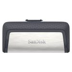   Sandisk 256GB USB3.0/Type-C Dual Drive Fekete-Ezüst (139778) Flash Drive