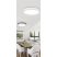 TRIO 621915501 Lugano 75 cm átmérő fehér mennyezeti lámpa