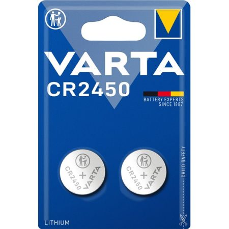 VARTA 6450101402 CR2450 lítium gombelem 2 db/bliszter