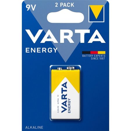 VARTA 4122229411 Energy 9V (6RL61) alkáli elem 1db/bliszter VARTA 4122229411 Energy 9V (6RL61) alkáli elem 1db/bliszter