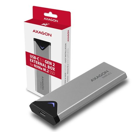 Axagon EEM2-UG2 USB-C 3.2 NVME M2 fekete ház