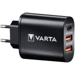   Varta 57958101401 univerzális 2x USB, Type C, 5,4 A fekete hálózati töltő