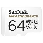   Sandisk 00183566 64GB SD micro (SDXC Class 10 UHS-I U3) High Endurance memóriakártya