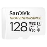   Sandisk 00183567 128GB SD micro (SDXC Class 10 UHS-I U3) High Endurance memória kártya