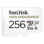   Sandisk 00183568 256GB SD micro (SDXC Class 10 UHS-I U3) High Endurance memória kártya