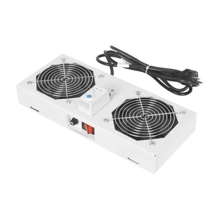 Legrand EC2VW 2 ventilátoros tetőventilátor és termosztát készlet Evoline fali szekrényhez Legrand EC2VW 2 ventilátoros tetőventilátor és termosztát készlet Evoline fali szekrényhez