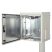 Lande LN-SBO-IP5512U6045-LG SAFEbox 19" 12U 600x450 kültéri szürke fali rack szekrény