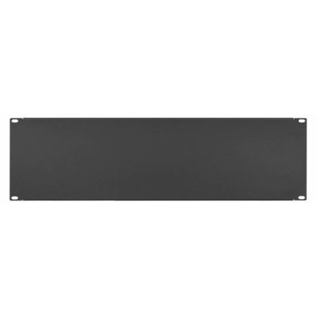 Stalflex RP19-3U-B 19" 3U fekete takaró panel