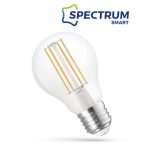   SpectrumLED Smart COG üveg/5W/560Lm/CCT+DIM/IP20/E27 WiFi LED körte led fényforrás