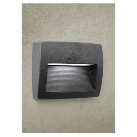 Fumagalli LORENZA 190 LED 8,5W 3K R7S szürke kültéri falilámpa Fumagalli LORENZA 190 LED 8,5W 3K R7S szürke kültéri falilámpa