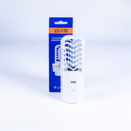 Zinas ZN-UVLM07 fehér mini UV-C lámpa+ ózongenerátor