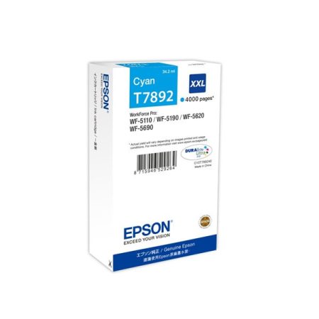 Epson C13T789240 T7892 patron cián Epson C13T789240 T7892 patron cián