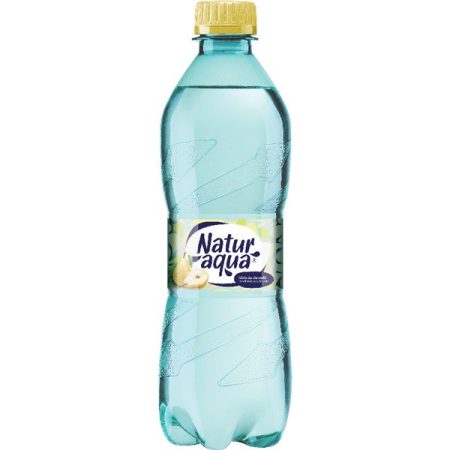 Naturaqua Emotion 0,5l PET palackos körte-citromfű ízesített ásványvíz