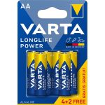   VARTA 4906121436 Helps Longlife Power AA (LR06) ceruzaelem 4+2db/bliszter