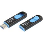 ADATA 64GB USB3.2 Fekete-Kék (AUV128-64G-RBE) Flash Drive