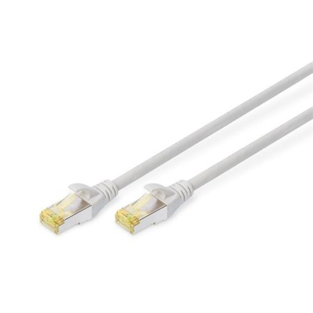 DIGITUS Cat.6A S/FTP LSZH 1m szürke patch kábel DIGITUS Cat.6A S/FTP LSZH 1m szürke patch kábel