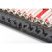 DIGITUS 19" 0,5U 24port Cat.6 HD kompakt fekete árnyékolt Patch Panel