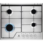 Electrolux KGS6424SX inox beépíthető gáz főzőlap