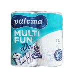   Paloma KT MULTI FUN 3 rétegű 145lap színes 2 tekercs/csomag papírtörlő