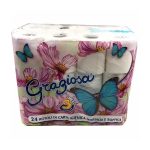 Graziosa 3 rétegű 24 tekercs/csomag toalettpapír