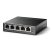 TP-Link TL-SF1005LP 5x10/100Mbps LAN port 4xPoE nem menedzelhető asztali switch