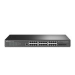   TP-Link TL-SG3428X JetStream 24xGbE LAN 4x10GbE SFP+ port L2+ menedzselhető switch