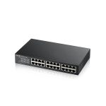   ZyXEL GS1100-24E v3 24port LAN 10/100/1000Mbps nem menedzselhető gigabit switch