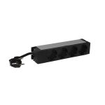   Legrand 646801 10"/1U 16A KIM 4xSHK biztonsági zsaluval aluminiumvázas elosztósor