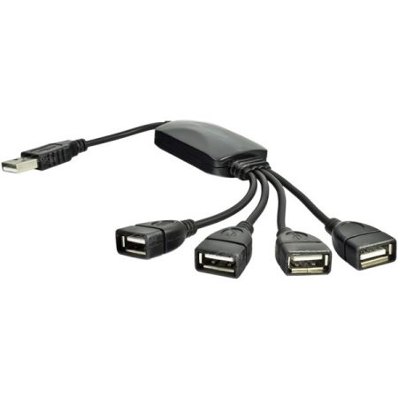 Akyga AK-AD-13 USB 2.0 4 portos elosztó kábel