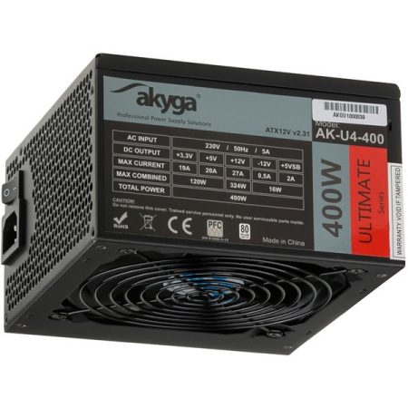Akyga Ak-U4-400 400W 80+ Bronze ATX tápegység Akyga Ak-U4-400 400W 80+ Bronze ATX tápegység