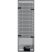 Indesit INFC8 TI21X inox, alulfagyasztós, Hűtő:231L, Fagyasztó:104L, Total No frost hűtőszekrény