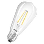   Ledvance Smart+ Wifi vezérelt 5,5W 2700K E27 LED Edison, dimmelhető filament LED fényforrás