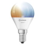   Ledvance Smart+ Wifi vezérlésű 5W állítható színhőmérsékletű E14 dimmelhető kisgömb LED fényforrás