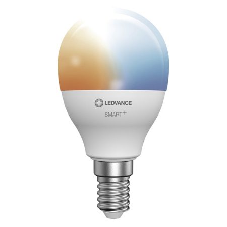 Ledvance Smart+ 5W E14 állítható színhőmérsékletű kisgömb LED fényforrás