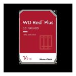   Western Digital 3,5" 14000GB belső SATAIII 7200RPM 512MB RED PLUS WD140EFGX winchester 3 év