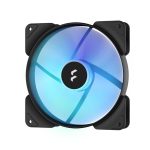   Fractal Design 140mm Aspect 14 RGB fekete ház hűtőventilátor (3-pack)